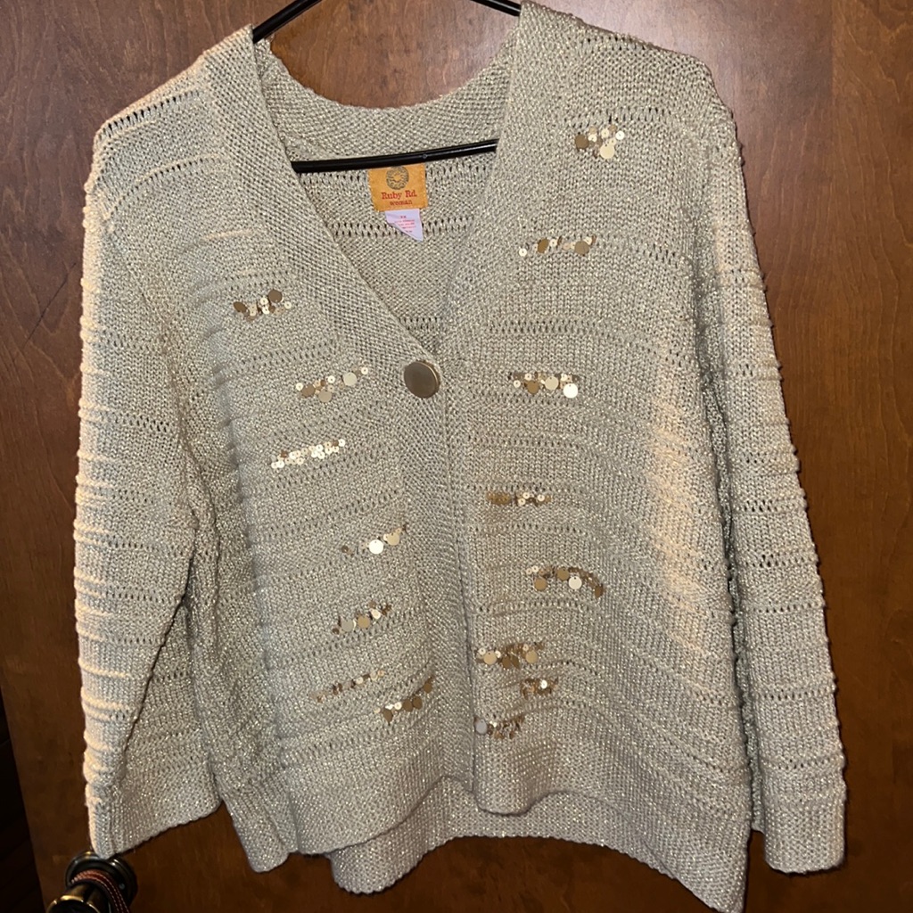 Gold Ruby Rd Sweater